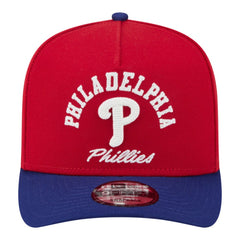 Philadelphia Phillies New Era Arched A-Frame 9FIFTY Adjustable Hat Lifestyle