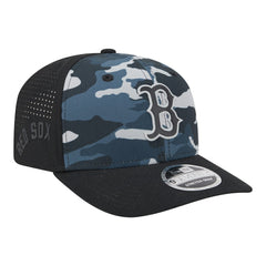 Boston Red Sox New Era Tonal Camo 9SEVENTY Stretch-Snap Hat Lifestyle