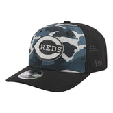 Cincinnati Reds New Era Tonal Camo 9SEVENTY Stretch-Snap Hat On Sale