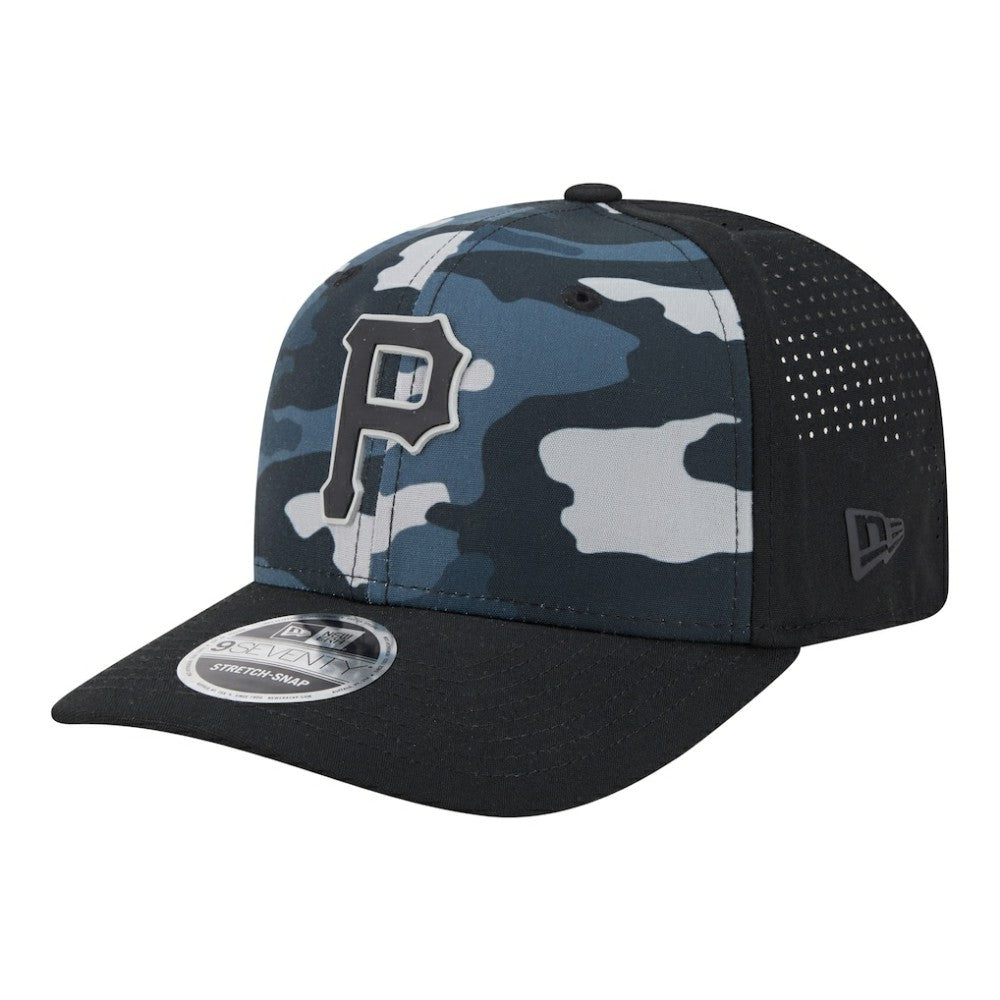 Pittsburgh Pirates New Era Tonal Camo 9SEVENTY Stretch-Snap Hat Sale