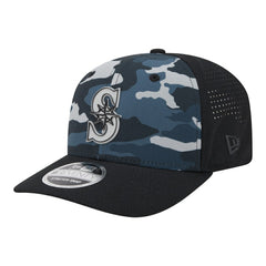 Seattle Mariners New Era Tonal Camo 9SEVENTY Stretch-Snap Hat Sale