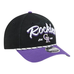 Colorado Rockies New Era Team Loyal 9FORTY M-Crown Adjustable Hat Lifestyle