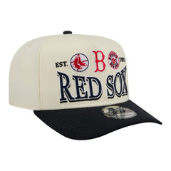 Boston Red Sox New Era Throwback Tri-Hit A-Frame 9FIFTY Adjustable Hat On Sale