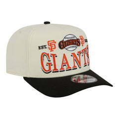 San Francisco Giants New Era Throwback Tri-Hit A-Frame 9FIFTY Adjustable Hat for sale