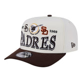 San Diego Padres New Era Throwback Tri-Hit A-Frame 9FIFTY Adjustable Hat Near Me