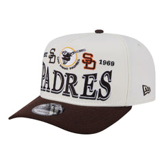 San Diego Padres New Era Throwback Tri-Hit A-Frame 9FIFTY Adjustable Hat Near Me