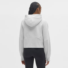 Philadelphia Eagles lululemon Women's Scuba Oversized Half-Zip Hoodie Heathered Core Ultra Light Grey - NFL