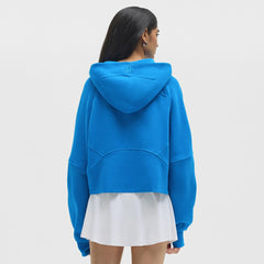 Los Angeles Chargers lululemon Women's Scuba Oversized Half-Zip Hoodie Beaming Blue - NFL