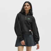 New York Jets lululemon Women's Scuba Oversized Half-Zip Hoodie Black - NFL