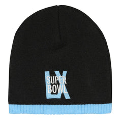 Super Bowl LX Outerstuff Youth Uncuffed Knit Hat Black - NFL