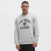 Las Vegas Raiders lululemon Steady State Sweatshirt Heathered Silver Drop - NFL
