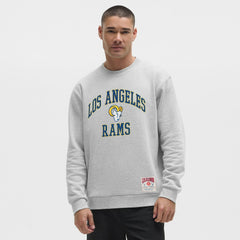 Los Angeles Rams lululemon Steady State Sweatshirt Heathered Silver Drop - NFL