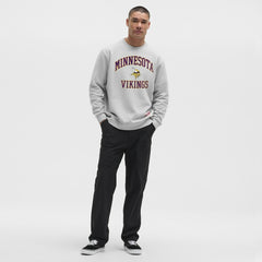 Minnesota Vikings lululemon Steady State Sweatshirt Heathered Silver Drop - NFL