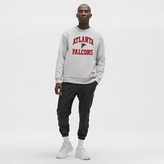 Atlanta Falcons lululemon Steady State Sweatshirt Heathered Silver Drop - NFL