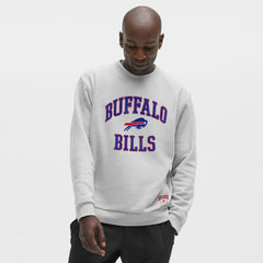 Buffalo Bills lululemon Steady State Sweatshirt Heathered Silver Drop - NFL