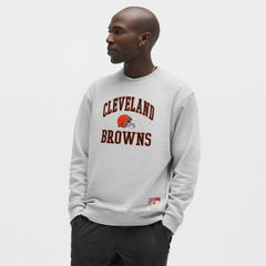 Cleveland Browns lululemon Steady State Sweatshirt Heathered Silver Drop - NFL