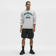 Philadelphia Eagles lululemon Steady State Sweatshirt Heathered Silver Drop - NFL