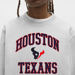 Houston Texans lululemon Steady State Sweatshirt Heathered Silver Drop - NFL