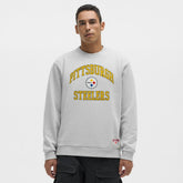 Pittsburgh Steelers lululemon Steady State Sweatshirt Heathered Silver Drop - NFL