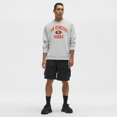 San Francisco 49ers lululemon Steady State Sweatshirt Heathered Silver Drop - NFL