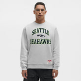 Seattle Seahawks lululemon Steady State Sweatshirt Heathered Silver Drop - NFL