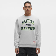 Seattle Seahawks lululemon Steady State Sweatshirt Heathered Silver Drop - NFL