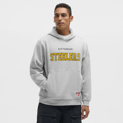 Pittsburgh Steelers lululemon Steady State Pullover Hoodie Heathered Silver Drop - NFL