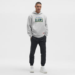 Los Angeles Rams lululemon Steady State Pullover Hoodie Heathered Silver Drop - NFL