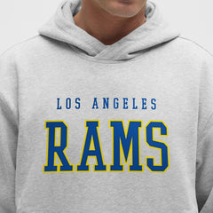 Los Angeles Rams lululemon Steady State Pullover Hoodie Heathered Silver Drop - NFL