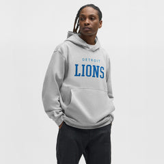 Detroit Lions lululemon Steady State Pullover Hoodie Heathered Silver Drop - NFL