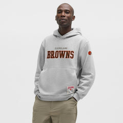 Cleveland Browns lululemon Steady State Pullover Hoodie Heathered Silver Drop - NFL