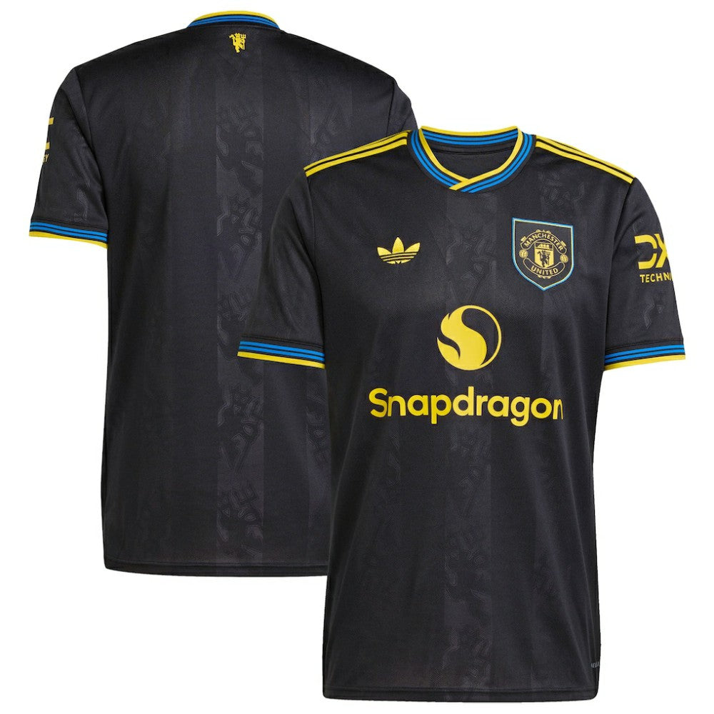 Adidas Manchester United 2025/26 Third Replica Jerseys - Black
