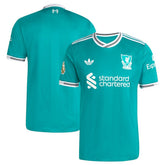 Adidas Liverpool 2025/26 Third Jerseys with Patch - Green