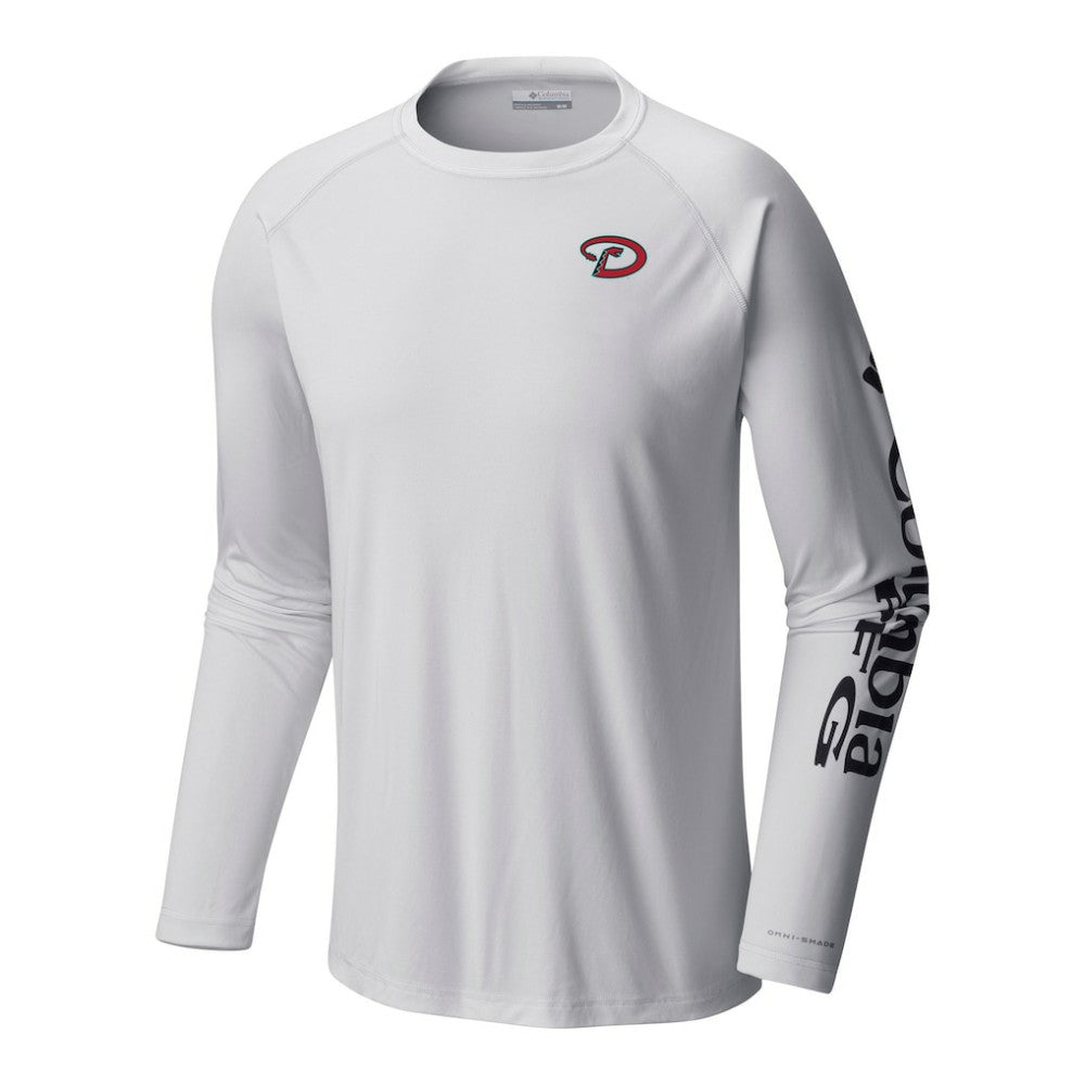 Arizona Diamondbacks Columbia Terminal Tackle Long Sleeve Shirt On Sale