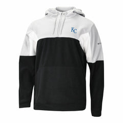 Kansas City Royals Columbia Men's Lodge Fleece Quarter-Zip Hoodie Sale