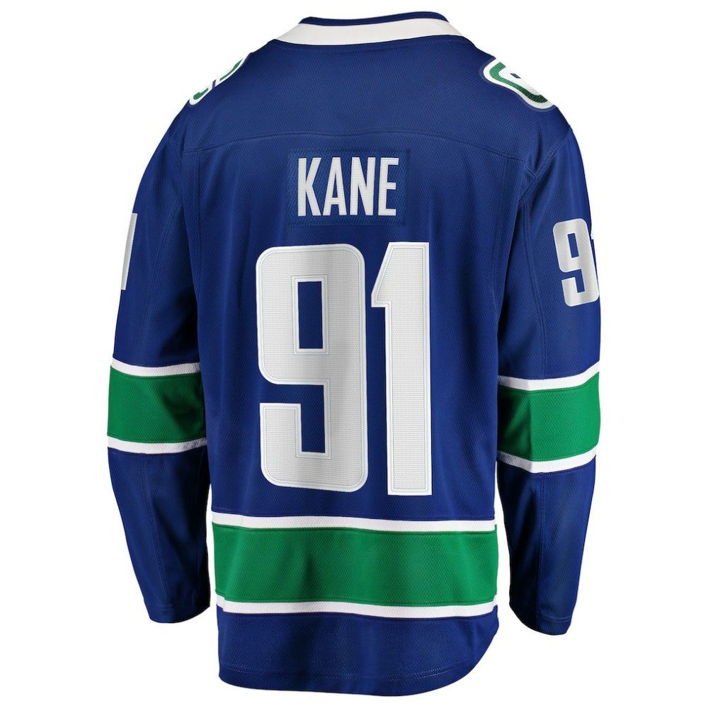 Evander Kane Vancouver Canucks Fanatics Home Breakaway Jersey - Blue | NHL Jerseys