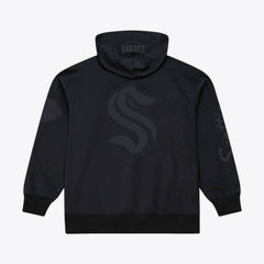 Seattle Kraken Mitchell & Ness Phantom Fleece Hoodie Black