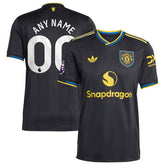 Adidas Manchester United 2025/26 Third Custom Jerseys - Black