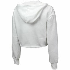 San Diego Padres Majestic Threads Women's Cropped Have A Field Day Tri-Blend Hoodie Clearance