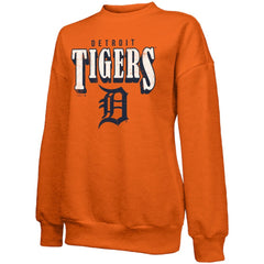 Detroit Tigers Majestic Threads Women's Bernard Classic Tri-Blend Sweatshirt for sale