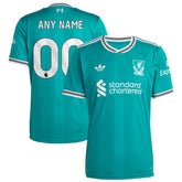 Adidas Liverpool 2025/26 Third Replica Custom Jerseys - Green