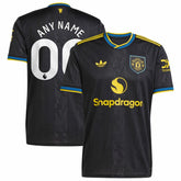 Adidas Manchester United 2025/26 Third Replica Custom Jerseys - Black