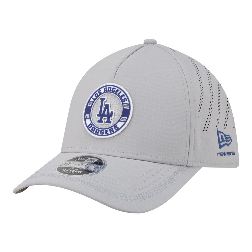 Los Angeles Dodgers New Era Patch 39THIRTY A-Frame M-Crown Perforated Flex Hat Sale