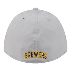 Milwaukee Brewers New Era Patch 39THIRTY A-Frame M-Crown Perforated Flex Hat On Sale