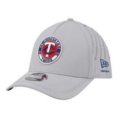 Minnesota Twins New Era Patch 39THIRTY A-Frame M-Crown Perforated Flex Hat Clearance