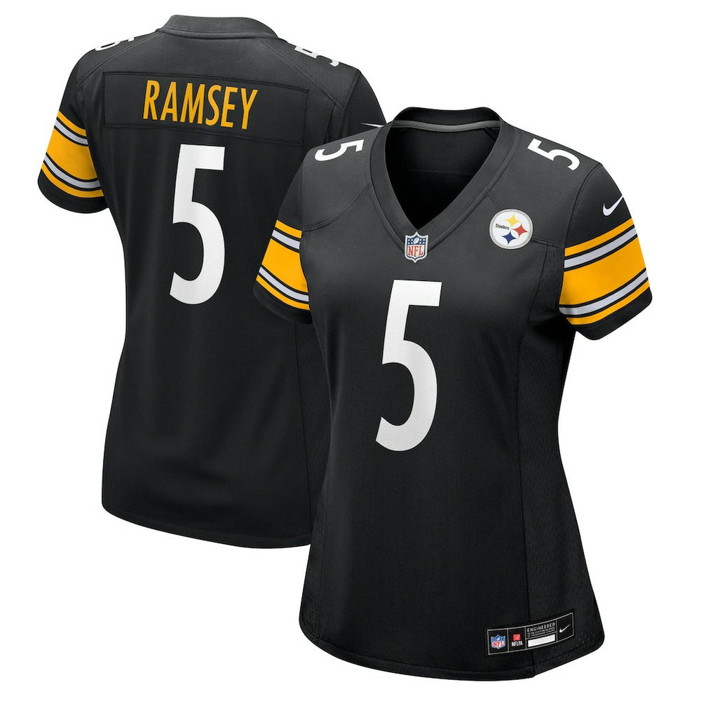 Jalen Ramsey Pittsburgh Steelers Women's Team Game Jersey Black - Nike