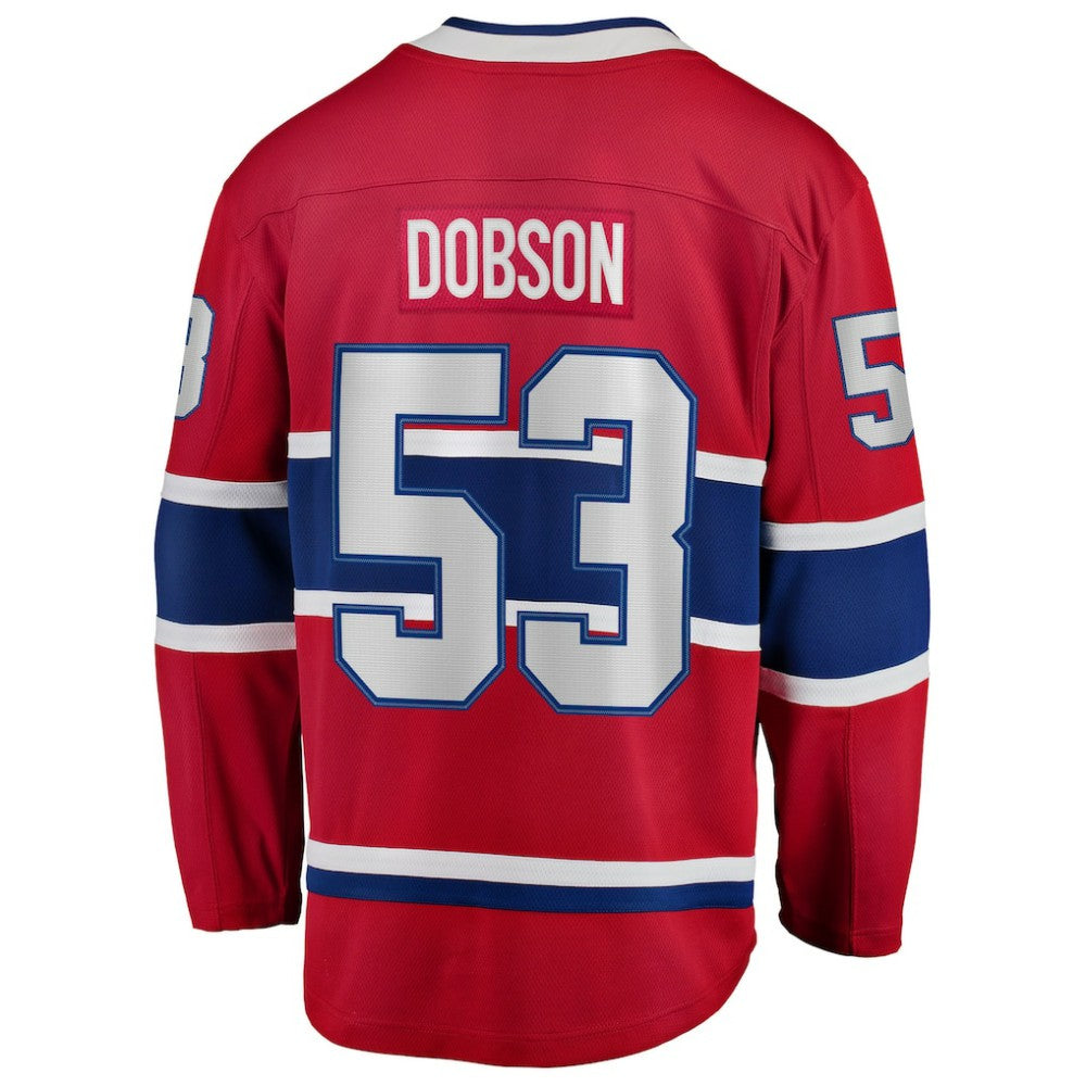 Noah Dobson Montreal Canadiens Fanatics Home Breakaway Jersey - Red | NHL Jerseys