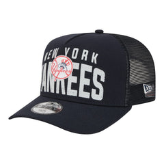 New York Yankees New Era Youth Logo Fade A-Frame 9FIFTY Snapback Hat Clearance