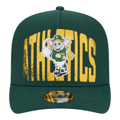 Athletics New Era Youth Logo Fade A-Frame 9FIFTY Snapback Hat Online