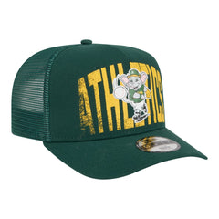 Athletics New Era Youth Logo Fade A-Frame 9FIFTY Snapback Hat Online